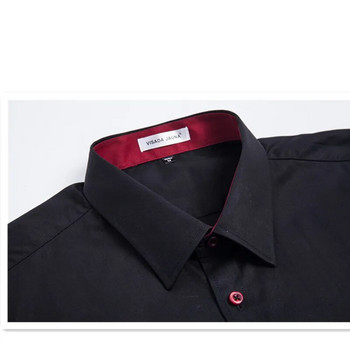 VISADA JAUNA 2022 Ανδρικό πουκάμισο 100% βαμβακερό υψηλής ποιότητας μεγάλου μεγέθους μακρυμάνικο ανδρικό ρούχο Oversize καλοκαιρινό φόρεμα Vintage