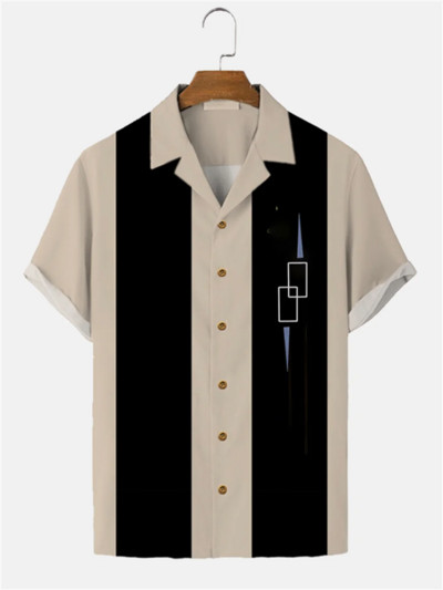 2022. Jednostavne ležerne košulje s prugama, muške europske veličine, muške havajske košulje, muške košulje, modne, kaual, prozračne majice kratkih rukava