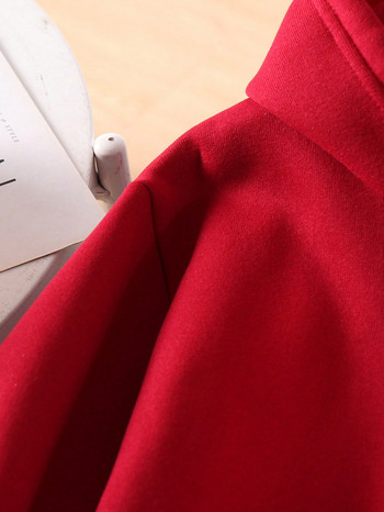 Ανδρικές κουκούλες με απλή εκτύπωση από ελαφοκέρατο Casual ρούχα Street Style Ζεστά εκπτώσεις Δημιουργικό πουλόβερ με κουκούλα για το φθινόπωρο και το χειμώνα