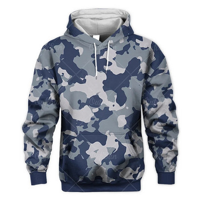 Ανδρικά υπερμεγέθη τρισδιάστατα καμουφλάζ casual φούτερ πουλόβερ μόδας εξωτερικού χώρου Μακριά μανίκια ρούχα Fall Street Ανδρικά αθλητικά στρατιωτικά ρούχα