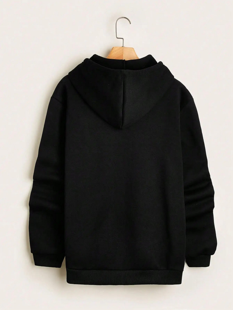 Isiksus Naljakas Lightning Angel Printing Meeste topid Täielikult sobivad uued kapuutsid Hip-hop vabaaja tänavarõivad sügistalv meeste kapuuts