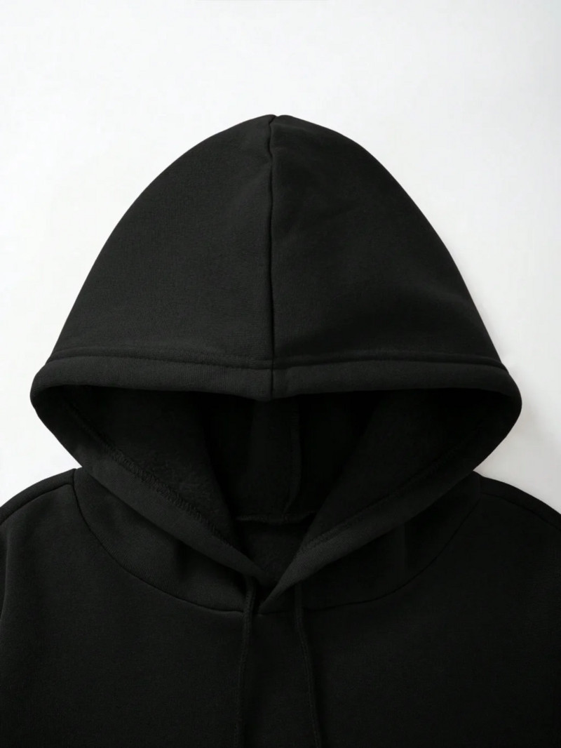 Hoodie s ispisom igraćih karata za muškarce Puloveri s kapuljačom s klokanovim džepom Labave tople majice od flisa Jesenska ležerna odjeća