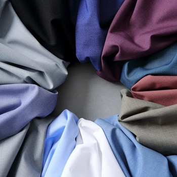 2023 г. Професионална микрофибърна ежедневна чиста цветна риза с дълъг ръкав за мъже Бяла риза Slim Fit Shirt Мъжко облекло Тенденция