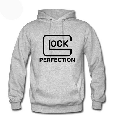 Glock Perfection Shooting kapuuts Unisex stiilis Crewneck dressipluus Meeste kapuuts dressid Soe fliis riided Sweat Homme