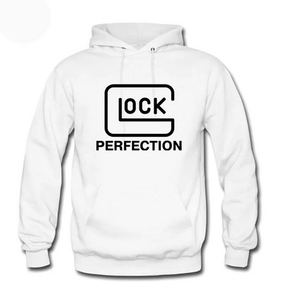 Glock Perfection Shooting kapuuts Unisex stiilis Crewneck dressipluus Meeste kapuuts dressid Soe fliis riided Sweat Homme