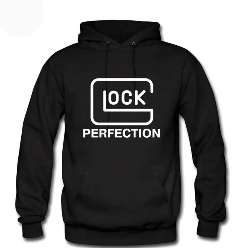 „Glock Perfection“ šaudymo gobtuvas Unisex stiliaus „Crewneck“ megztinis Vyriški megztiniai Sportiniai kostiumai Šilti vilnoniai drabužiai „Sweat Homme“