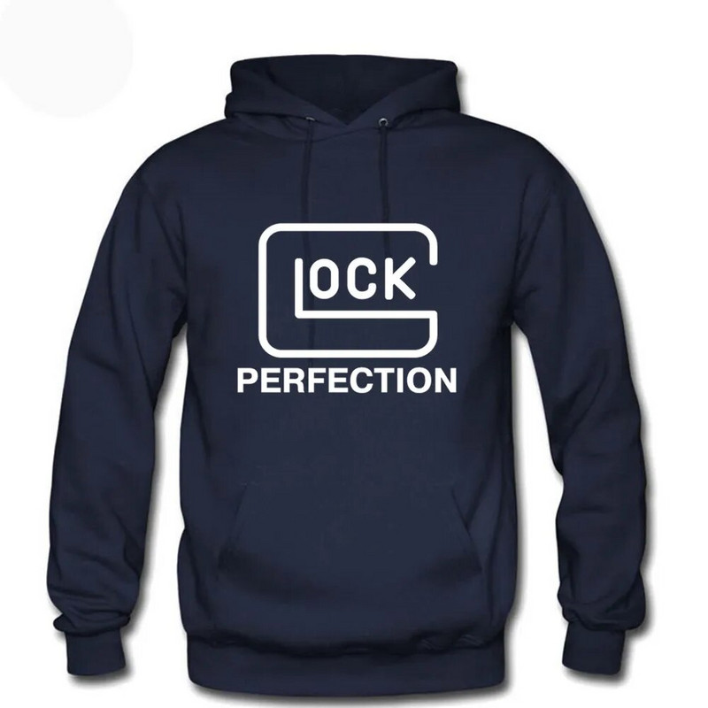 „Glock Perfection“ šaudymo gobtuvas Unisex stiliaus „Crewneck“ megztinis Vyriški megztiniai Sportiniai kostiumai Šilti vilnoniai drabužiai „Sweat Homme“