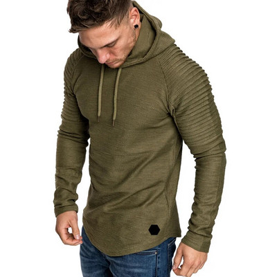 MRMT 2023 Brand New Hooded Sweatshirts Raglan Fringe Folds Long Sleeve Men Hoody Pullovers Clothing Man Hoodies Sweatshirts