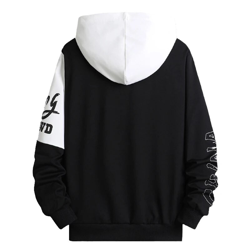 Vyriški megztiniai Pavasario rudens megztiniai Vyriški megztiniai Laisvalaikiai ilgomis rankovėmis su gobtuvu megztiniai su grafine spauda, džemperis, džemperis, vyriškas