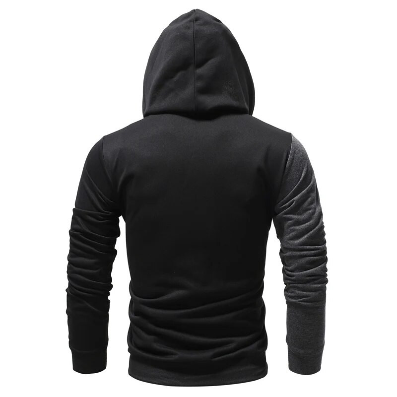 Pavasario rudens Vyriški megztiniai Megztiniai Laisvalaikiai megztiniai su gobtuvu ilgomis rankovėmis Negabaritinis gobtuvas Vyriškas megztinis Streetwear sportinis kostiumas