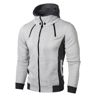 Suures suuruses 3XL kapuutsiga meeste dressipluus 2021. aasta sügistalvine vabaaja õhuke meeste kapuuts Täisvarrukatega tõmblukuga kapuutsiga tänavarõivad