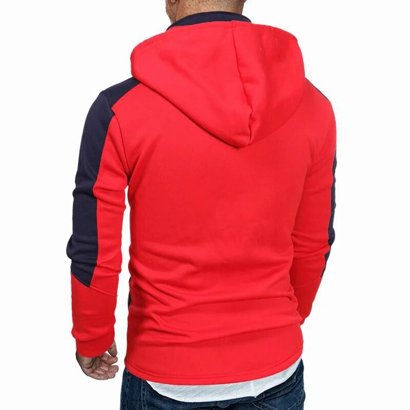 Meeste dressipluusid, 2021. aasta kampsunid, uus vabaaja õhuke ülisuur kapuuts Meeste dressipluus Täisvarrukatega kapuutsiga tõmblukuga kardigan spordidress Meestele