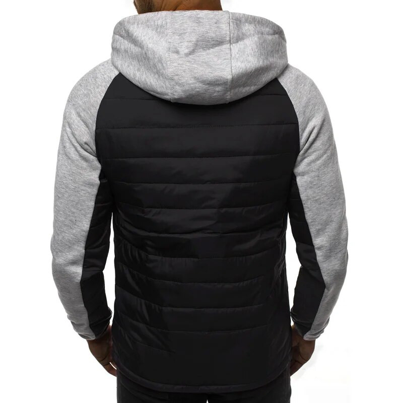 Didelio dydžio 4XL džemperis, vyriškas, 2022 m. Naujas laisvalaikio megztinys su užtrauktuku, vyriškas, plonas, pilnomis rankovėmis aptemptas sportinis kostiumas su gobtuvu