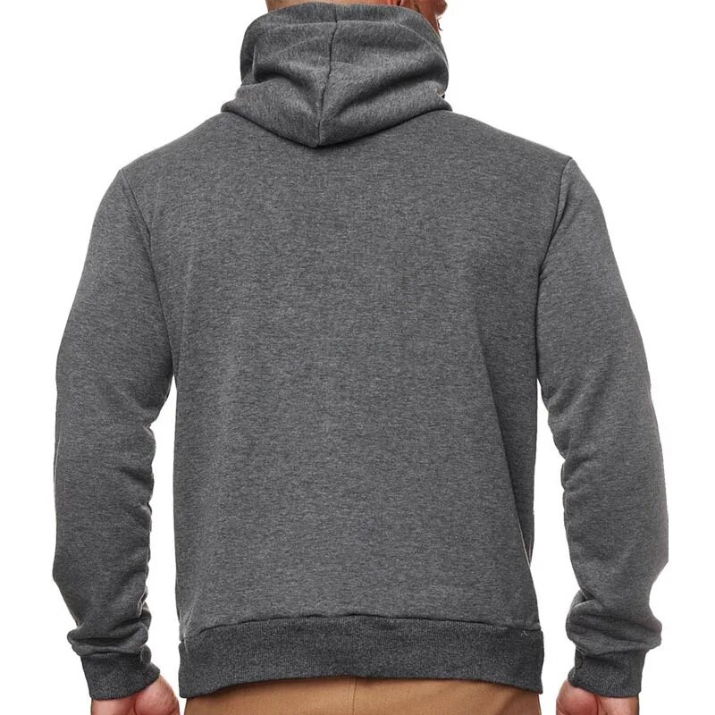 Vyriški megztiniai PavasarisRudens Naujiena Megztiniai Megztiniai Kasdienis Solidus megztinis Hoodie Vyriškas megztinis Streetwear Kaukė su gobtuvu sportinis kostiumas