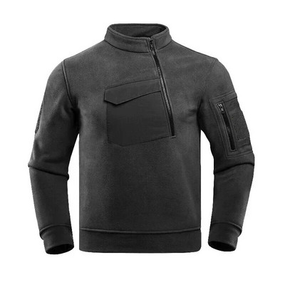 Ανδρικά χειμερινά Tactical Fleece Hoodies Στρατιωτικές μπλούζες με κουκούλα Ποιοτικά παχύρρευστα ζεστά αντιανεμικά υπαίθρια πεζοπορία Αιτιώδη ανδρικά φούτερ