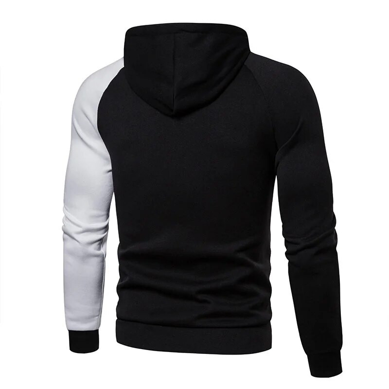 Pavasario rudens džemperis su gobtuvu, Vyriški, 2021 m. naujos mados spausdinti megztiniai su pilnomis rankovėmis Vyriški megztiniai, marškinėliai su gobtuvu, vyriški megztiniai