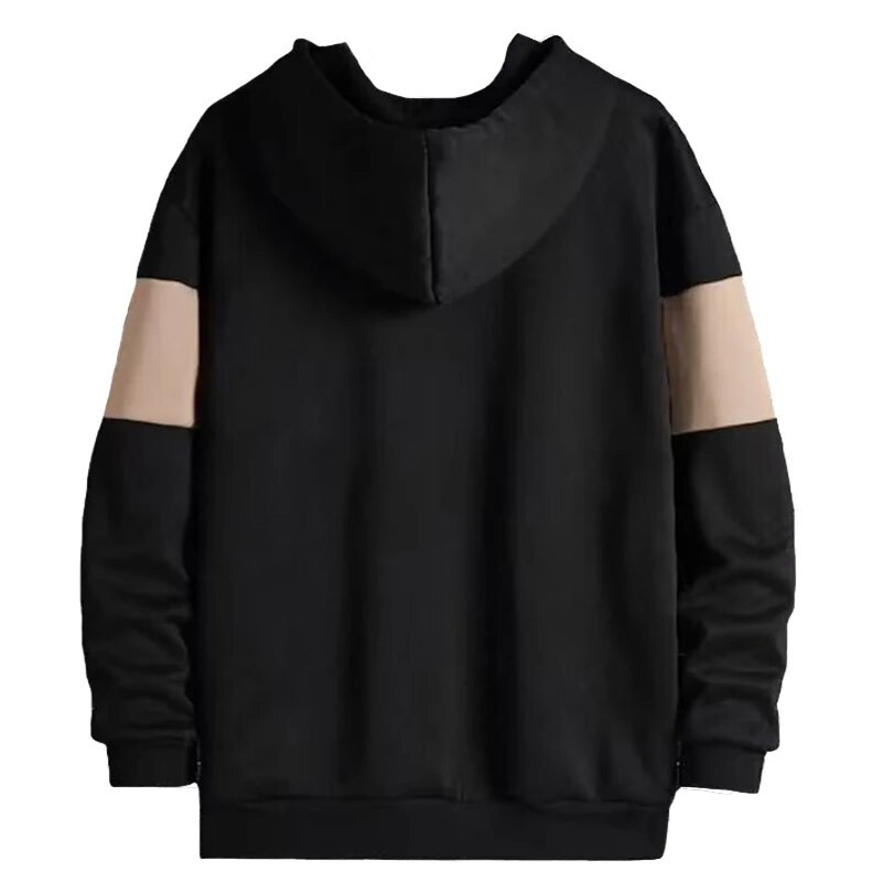 Ανδρικά πουλόβερ με κουκούλα Casual μακρυμάνικα κουκούλα Ανδρικά φούτερ FashionPatchwork φούτερ με κουκούλα Πουλόβερ με κουκούλα Ανδρική φόρμα