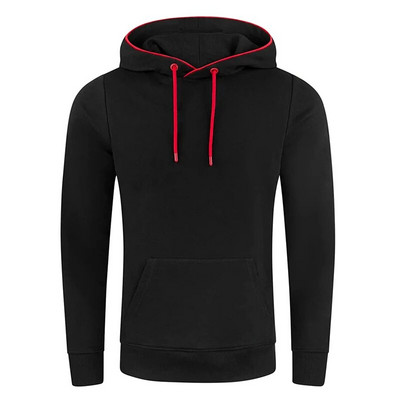 Muške majice s kapuljačom Proljeće Jesen Ležerne Pune majice s kapuljačom Dugi rukavi Prevelika majica s kapuljačom Muška majica s kratkim rukavima Ulična odjeća Pulover Muškarci