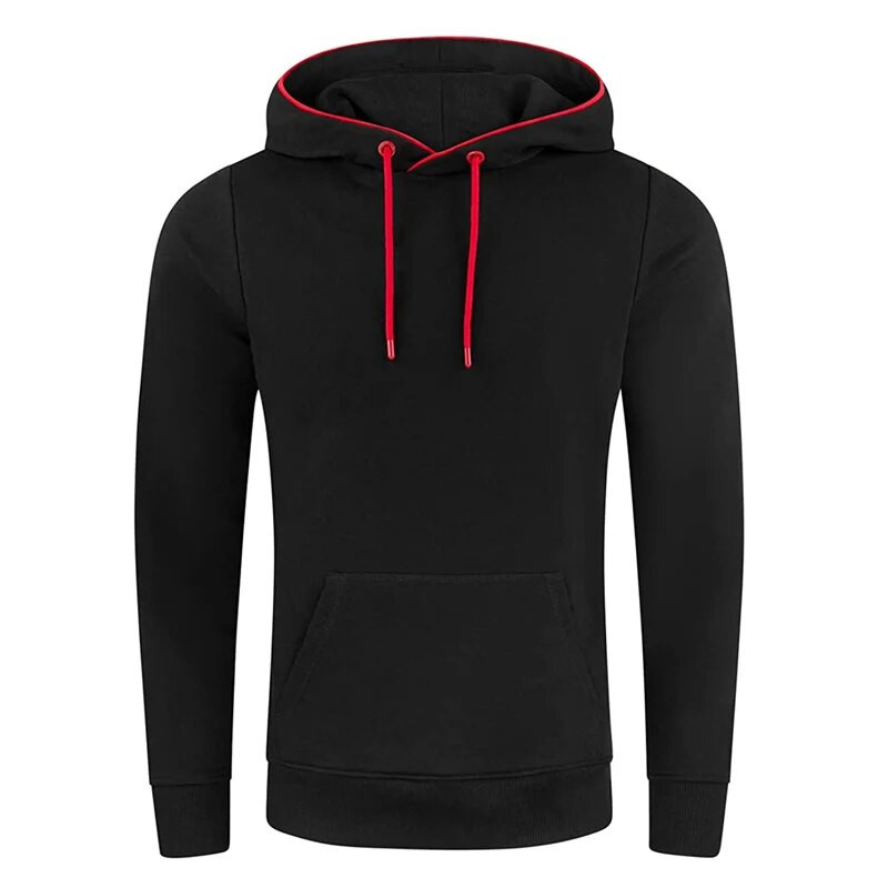 Muške majice s kapuljačom Proljeće Jesen Ležerne Pune majice s kapuljačom Dugi rukavi Prevelika majica s kapuljačom Muška majica s kratkim rukavima Ulična odjeća Pulover Muškarci