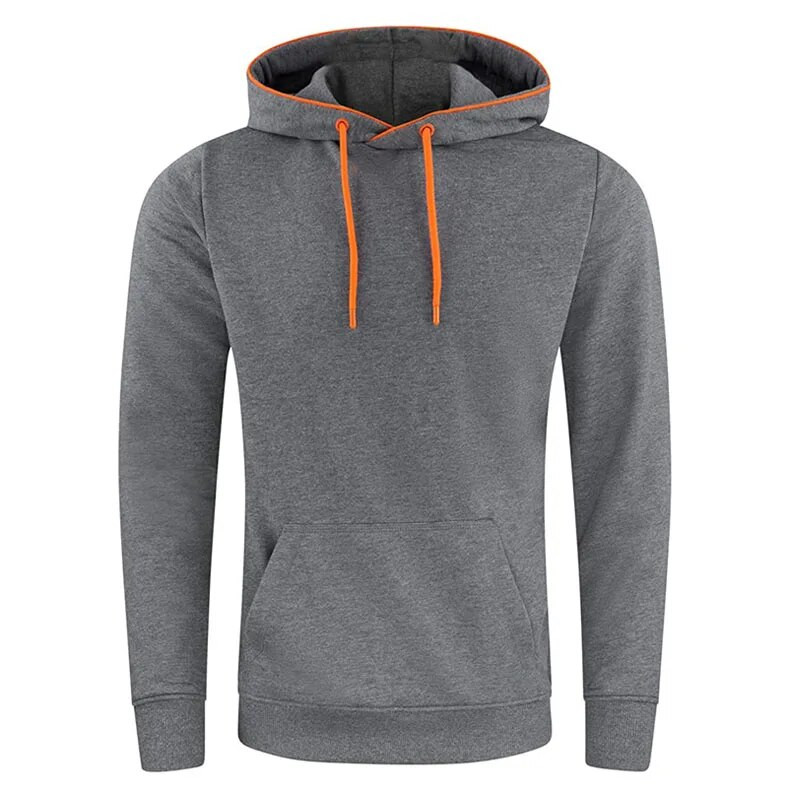 Muške majice s kapuljačom Proljeće Jesen Ležerne Pune majice s kapuljačom Dugi rukavi Prevelika majica s kapuljačom Muška majica s kratkim rukavima Ulična odjeća Pulover Muškarci