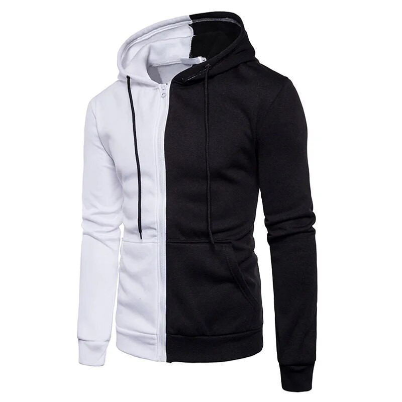 Uus kapuuts Meeste dressipluus kevad-sügis vabaaja õhuke täisvarrukatega meeste pusad Pusad Tõmblukk Kardigan HipHop tänavarõivad M-3XL