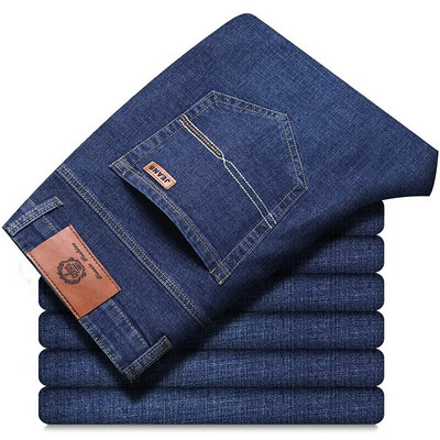 Uued Meeste Klassikalised Teksad Jean Homme Pantalones Hombre Meeste Mannen Pehme Must Biker Masculino Denim Kombinesoonid Meeste Püksid Suurus 32-38