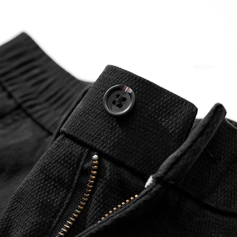 Νέο αναβαθμισμένο ανδρικό τζιν από ύφασμα Lyocell Loose ίσια χειμερινή ελαστική μέση παντελόνι καθημερινό τζιν Παντελόνι ανδρικό χοντρό μεγάλο μέγεθος 5XL