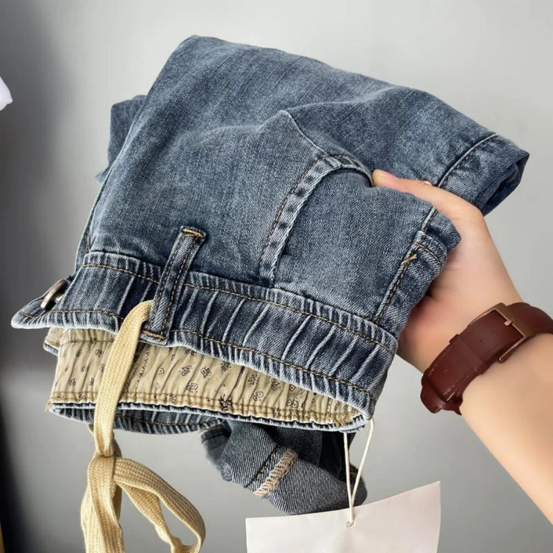 Ανδρικό τζιν Ανδρικό λεπτό παντελόνι μικρού ποδιού Μακρύ παντελόνι Ευέλικτο Stretch Ανδρικά ρούχα casual pantalones hombre ανδρικά ρούχα cargo ανδρικά παντελόνια