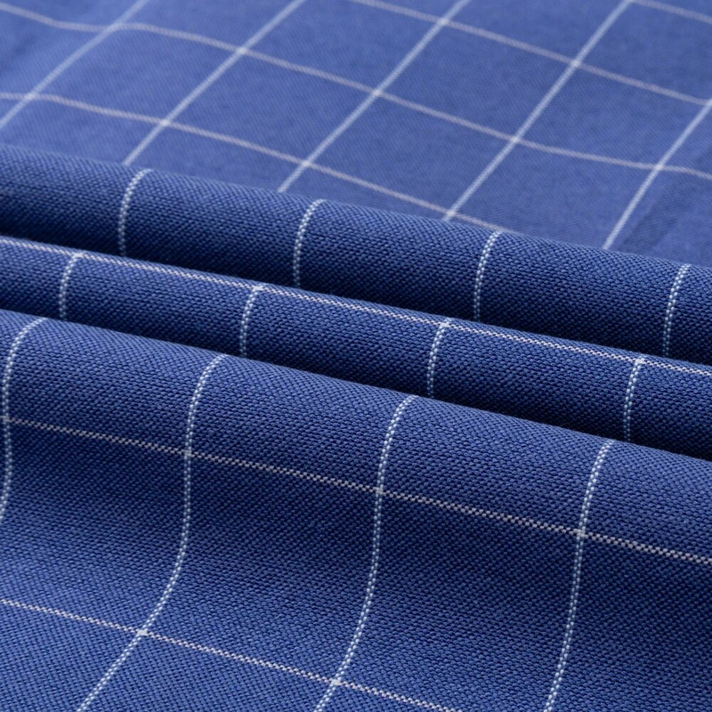 Ανδρικό μονό κοντό μανίκι πουκάμισο Oxford με κανονική εφαρμογή Άνετο βαμβακερό καρό ριγέ casual πουκάμισο