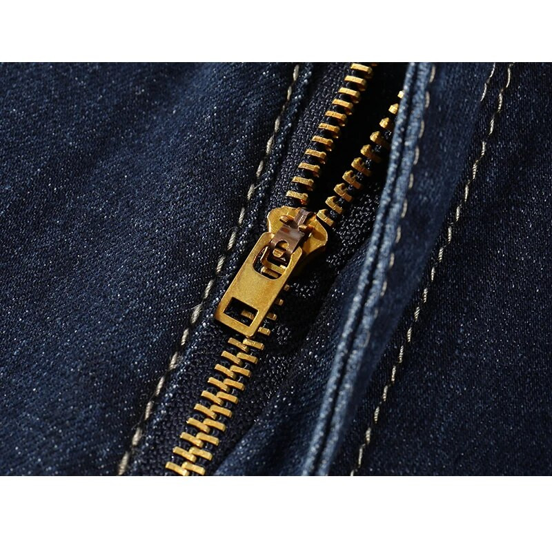 KSTUN vyriški džinsai, 2023 m. vasarinės džinsinės kelnės plonos tiesios tamsiai mėlynos įprastos formos laisvalaikio ilgos kelnės Garsus prekės ženklas Jean Men Hombre