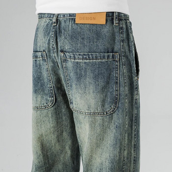 Ανδρικά φαρδιά τζιν παντελόνια casual oversize ανδρικά ρούχα Loose Fit Streetwear Vintage Αντρικό τζιν παντελόνι 2023 Νέο