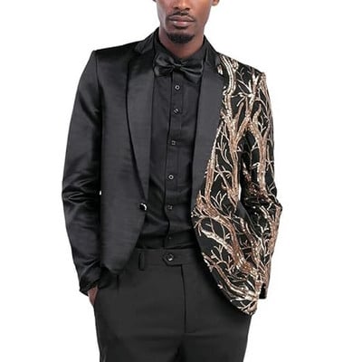 Suures suuruses meeste vabaaja tantsukombinatsioonid, litrid, butiik Mood, bleiser, ühe rinnaga ülikond peigmees smoking pulmakomplektid rõivad mood