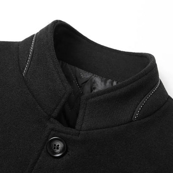 Ανδρικά κασμίρ κοστούμια σακάκια όρθιο γιακά Business casual κοστούμια Παλτό Ανδρικά σακάκια σακάκια σακάκια παλτό