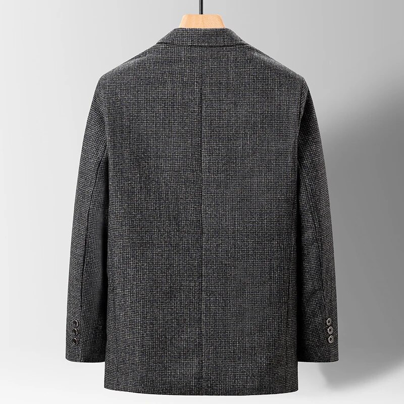 Aukštos kokybės vyriškas korėjietiškos versijos švarkas Elegantiška mada, paprastas verslo laisvalaikio vakarėlis, geriausias vyriškas džentelmeniškas kostiumas