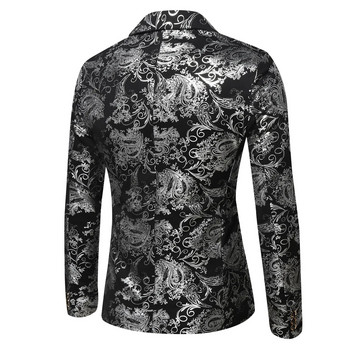 Υψηλής ποιότητας Blazer Ανδρική Κορεατική Έκδοση Trend Κομψή μόδα Απλό Business Casual Party Performance Jacket Gentleman