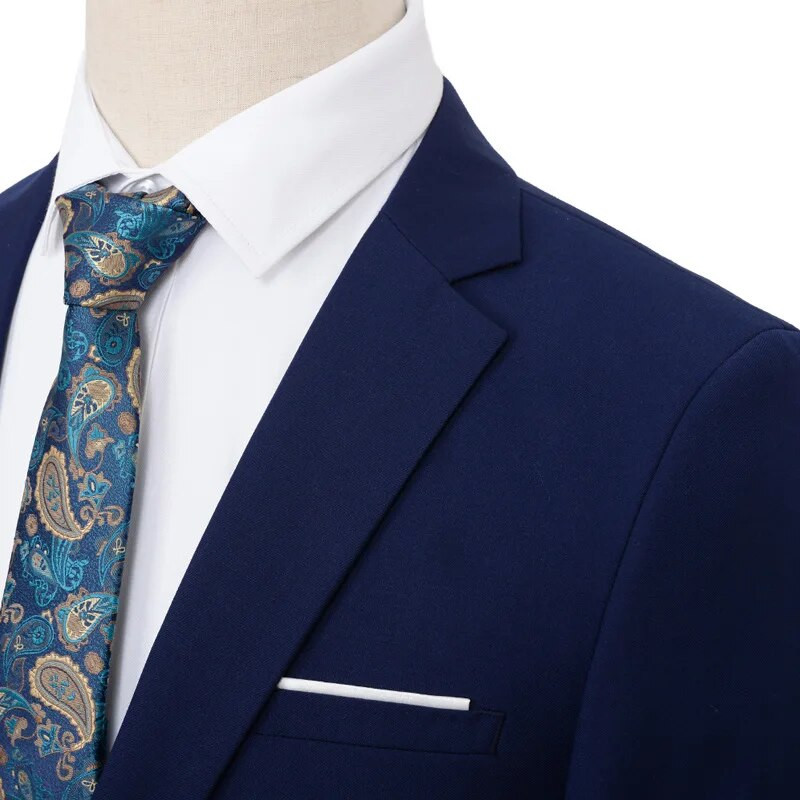 Nauji vyriški vestuviniai kostiumai, vienaeiliai tiesūs formalūs balti vyriški 2 dalių kostiumai + kelnės didelio dydžio XL2XL3XL4XL5XL6XL7XL8XL9XL