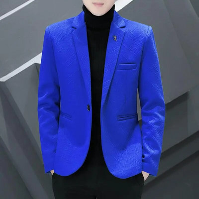 Υψηλής ποιότητας μπουφάν για άνδρες Χειμερινή μόδα Όμορφο χοντρό μάλλινο κοστούμι για άνδρες Trend Slim-fit Χοντρό μάλλινο κοστούμι για άνδρες Casual