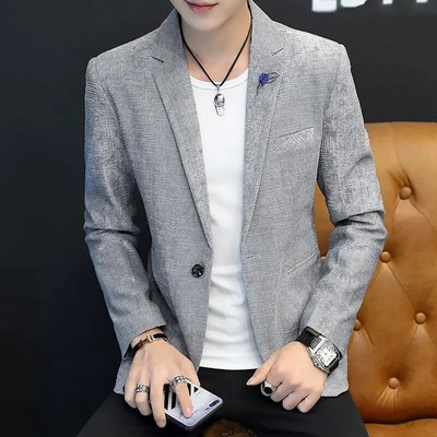 Υψηλής ποιότητας μπουφάν για άνδρες Χειμερινή μόδα Όμορφο χοντρό μάλλινο κοστούμι για άνδρες Trend Slim-fit Χοντρό μάλλινο κοστούμι για άνδρες Casual