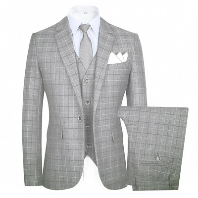 Παλτό Παντελόνι Γιλέκο British Style Slim Fit