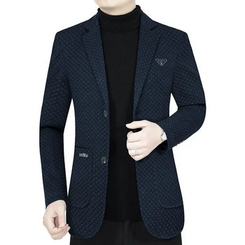 Νέα ανδρικά καρό κοστούμια casual παλτό Ανδρικά επαγγελματικά σακάκια τζάκετ Υψηλής ποιότητας Ανοιξιάτικα Slim Blazers Μπουφάν Μπουφάν Παλτό Μέγεθος 4XL