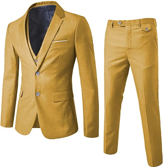 2023. aasta kevadine ja sügisene meeste ülikonna kolmeosaline komplekt, igapäevane ülikond, meeste kolmeosaline komplekt