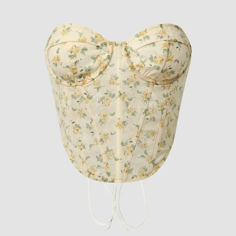 Seksualūs vasariniai trumpinti marškinėliai Moteriški korsetas Camis Club Shaper Moteriški apkarpyti viršutiniai drabužiai Ropa Blusas Moteriški drabužiai Camiseta Mujer