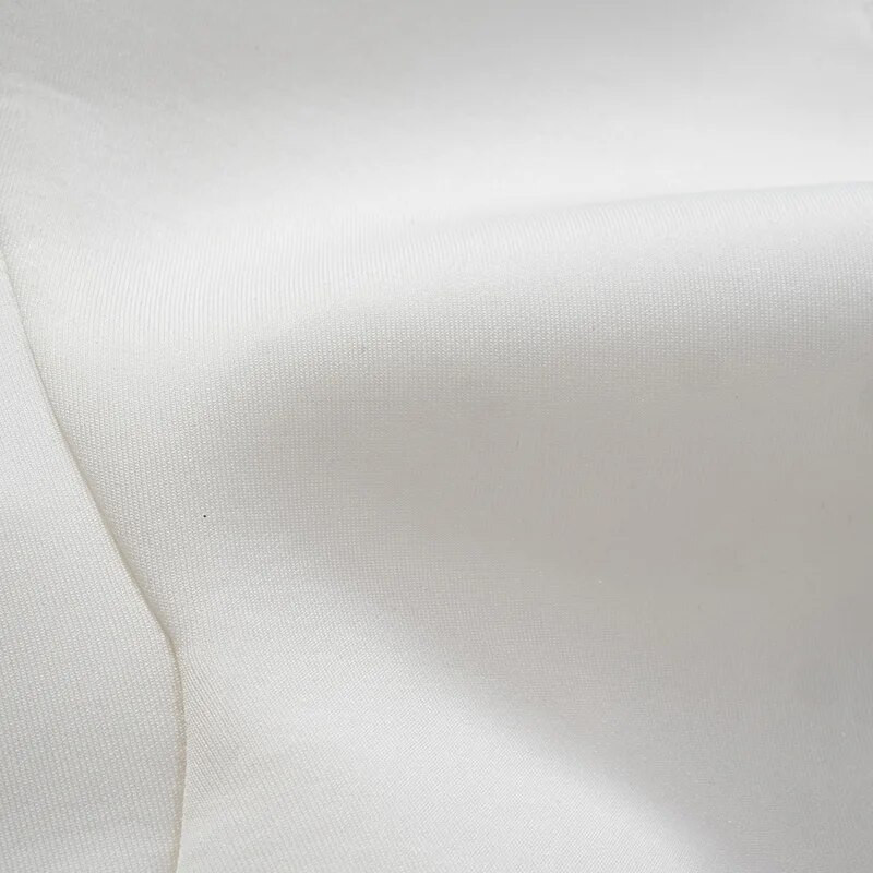 Elegantsed volangidega naiste topid Solid Naba Sweet Style Skinny Short Sleeve Club Party White T-särk Suvised naiste topid