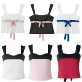Vintage Y2K Milkmaid Camisole topp Y2K Fairy Grunge seljataga lipsuta minivest Retro-esteetiline naiste kärbitud tänavarõivad