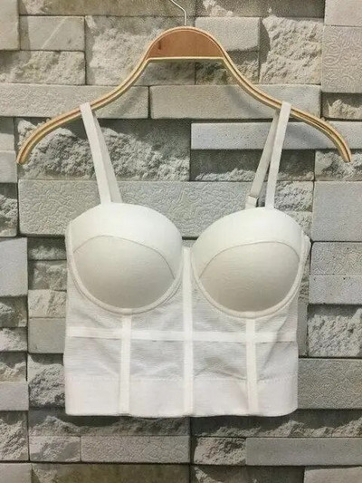 Korsetas Gothic Sexy Camisole Top Moteriška Madinga Aukšto Liemens Slim Crop Top Moteriška Vakarėlis Temperamentas Kelionė į darbą Kamiole Moteriška Topas