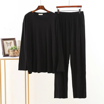 Modalne modalne proljetne i jesenske muške pidžame u japanskom stilu dugih rukava široke veličine, odijelo za kućnu poslugu, muški komplet pidžama za spavanje