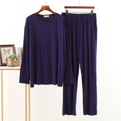 Modalne modalne proljetne i jesenske muške pidžame u japanskom stilu dugih rukava široke veličine, odijelo za kućnu poslugu, muški komplet pidžama za spavanje