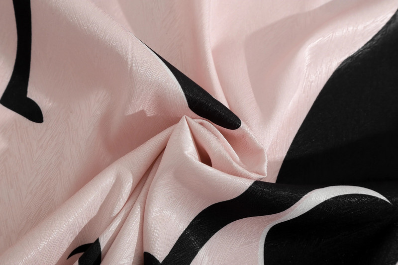 Ružičasta pidžama s printom egipatske mačke, 2 komada, uključujući majicu dugih rukava i hlače, elegantna, prikladna za izležavanje kod kuće, udobna