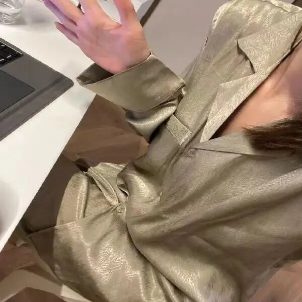 Kasdieniai miegui skirti moteriški pižamų rinkiniai, ilgų kelnių rinkiniai, 2 dalių Piiama, kieto korėjietiško stiliaus pilnomis rankovėmis rudens kišeniniai naktiniai drabužiai, 2023 m.