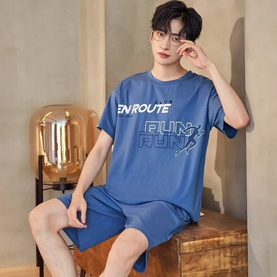 Suure suurusega 3XL suvepüksid noortele meestele puuvillased magamisriided vabaaja pidžaamad poistele Mood Loungewear Pidžaamad teismelistele meestele